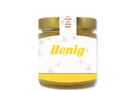 Honigetikett modern Nr.03 C 250g