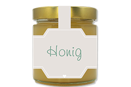 Honigetikett modern Nr.43 A 500g