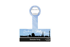 Design Stadthonig Dortmund blauer Himmel 250g mit Gewährverschluss 