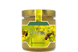 Honigetikett Natur Nr.20 A 250g