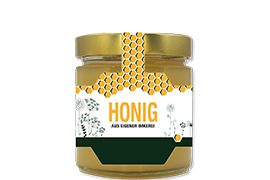 Honigetikett modern Nr.39 A 250g