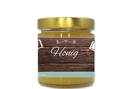 Honigetikett modern Nr.17 250g rechteckig 