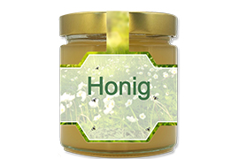 Honigetikett Natur Nr.24 A 500g