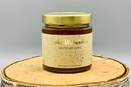 Design mit Goldveredelung Weihnachtlich Nr. 34 500g rechteckig